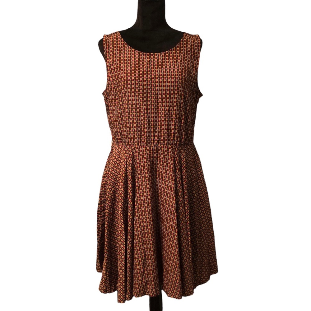 Cremieux Floral Print Flare Dress size 12 - Picture 8 of 8